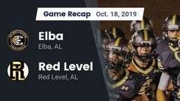 Recap: Elba  vs. Red Level  2019