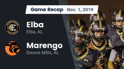 Recap: Elba  vs. Marengo  2019