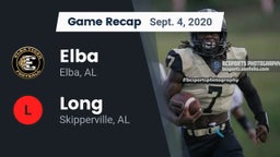 Recap: Elba  vs. Long  2020