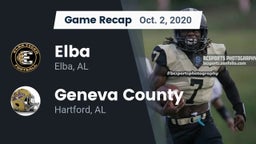 Recap: Elba  vs. Geneva County  2020