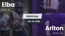 Matchup: Elba vs. Ariton  2020