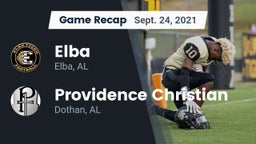 Recap: Elba  vs. Providence Christian  2021