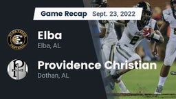 Recap: Elba  vs. Providence Christian  2022