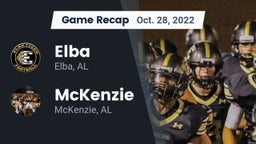 Recap: Elba  vs. McKenzie  2022