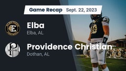 Recap: Elba  vs. Providence Christian  2023