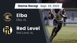 Recap: Elba  vs. Red Level  2023