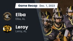 Recap: Elba  vs. Leroy  2023