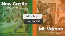 Matchup: New Castle Chrysler vs. Mt. Vernon  2016