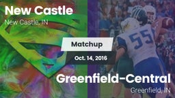 Matchup: New Castle Chrysler vs. Greenfield-Central  2016