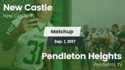 Matchup: New Castle Chrysler vs. Pendleton Heights  2017