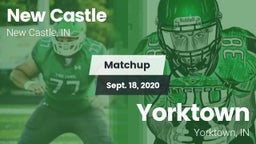 Matchup: New Castle Chrysler vs. Yorktown  2020