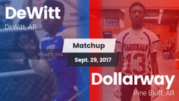 Matchup: DeWitt vs. Dollarway  2017
