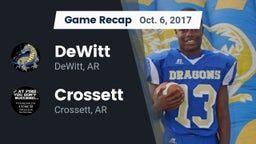 Recap: DeWitt  vs. Crossett  2017