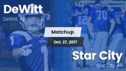 Matchup: DeWitt vs. Star City  2017