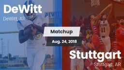Matchup: DeWitt vs. Stuttgart  2018