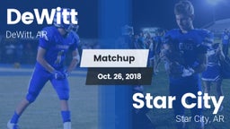 Matchup: DeWitt vs. Star City  2018