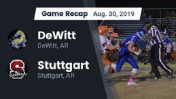 Recap: DeWitt  vs. Stuttgart  2019