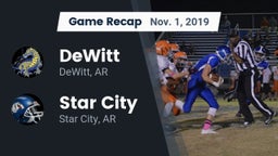 Recap: DeWitt  vs. Star City  2019
