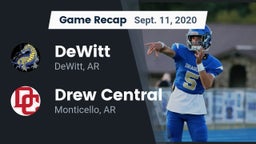 Recap: DeWitt  vs. Drew Central  2020