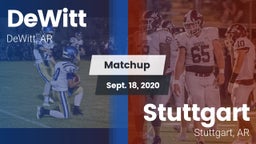 Matchup: DeWitt vs. Stuttgart  2020