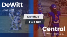 Matchup: DeWitt vs. Central  2020