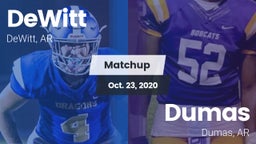 Matchup: DeWitt vs. Dumas  2020