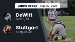 Recap: DeWitt  vs. Stuttgart  2021