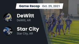 Recap: DeWitt  vs. Star City  2021