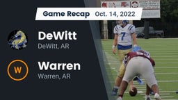 Recap: DeWitt  vs. Warren  2022