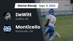 Recap: DeWitt  vs. Monticello  2023
