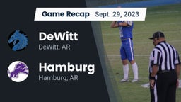 Recap: DeWitt  vs. Hamburg  2023