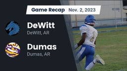 Recap: DeWitt  vs. Dumas  2023