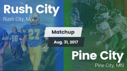 Matchup: Rush City vs. Pine City  2017