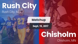 Matchup: Rush City vs. Chisholm  2017