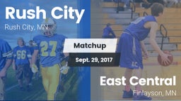 Matchup: Rush City vs. East Central  2017