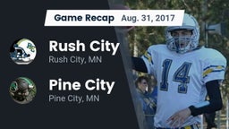 Recap: Rush City  vs. Pine City  2017