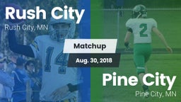 Matchup: Rush City vs. Pine City  2018