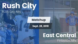 Matchup: Rush City vs. East Central  2018