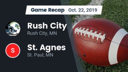 Recap: Rush City  vs. St. Agnes  2019