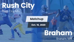 Matchup: Rush City vs. Braham  2020