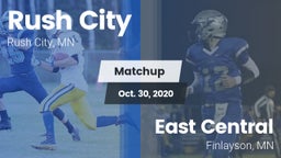 Matchup: Rush City vs. East Central  2020