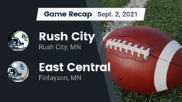 Recap: Rush City  vs. East Central  2021