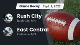 Recap: Rush City  vs. East Central  2022
