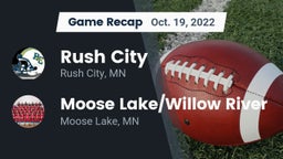 Recap: Rush City  vs. Moose Lake/Willow River  2022