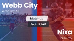 Matchup: Webb City High vs. Nixa  2017
