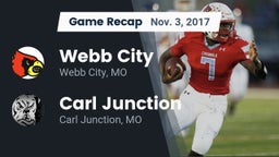 Recap: Webb City  vs. Carl Junction  2017