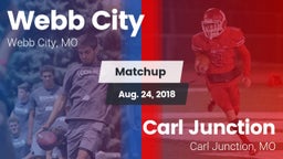 Matchup: Webb City High vs. Carl Junction  2018