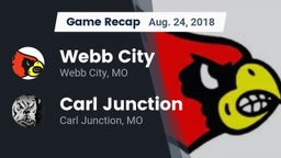 Recap: Webb City  vs. Carl Junction  2018