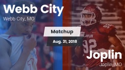 Matchup: Webb City High vs. Joplin  2018