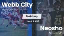 Matchup: Webb City High vs. Neosho  2018